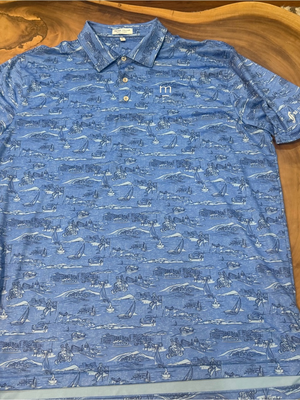 Peter Millar Printed Polo Shirt